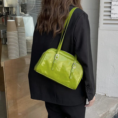 One Shoulder Casual Armpit Bag Versatile Large Capacity Commuting Women S Diagonal Span