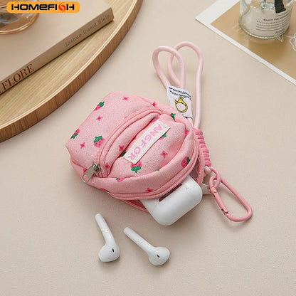Homefish Women S Bag Pendants Lipstick Earphones Mini Storage Trendy Versatile Accessories