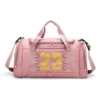 【Causal Backpack】Fashion Sports Fitness Gym Bag for Women Travel Duffle Shoe Pocket Duffel Tote Handbags Yoga Training Bag Men