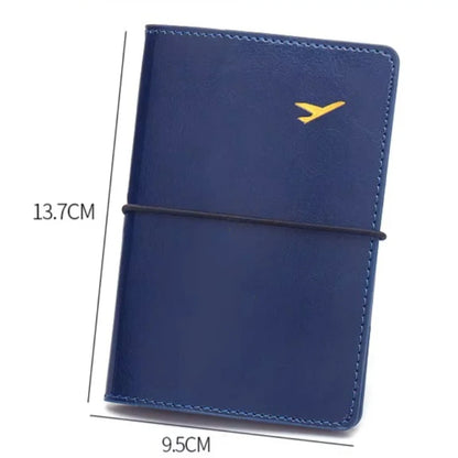 Ultra Lightweight Flight Passport Cover Elastic Band Case Strap Ticket Holder Id Card Holders
