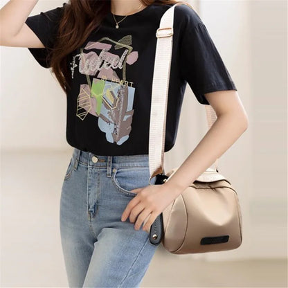 Waterproof Nylon Crossbody Bag for Women
