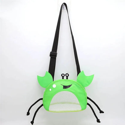 Crab Shaped Crossbody Bag Cute Novelty Beach Shoulder Bag