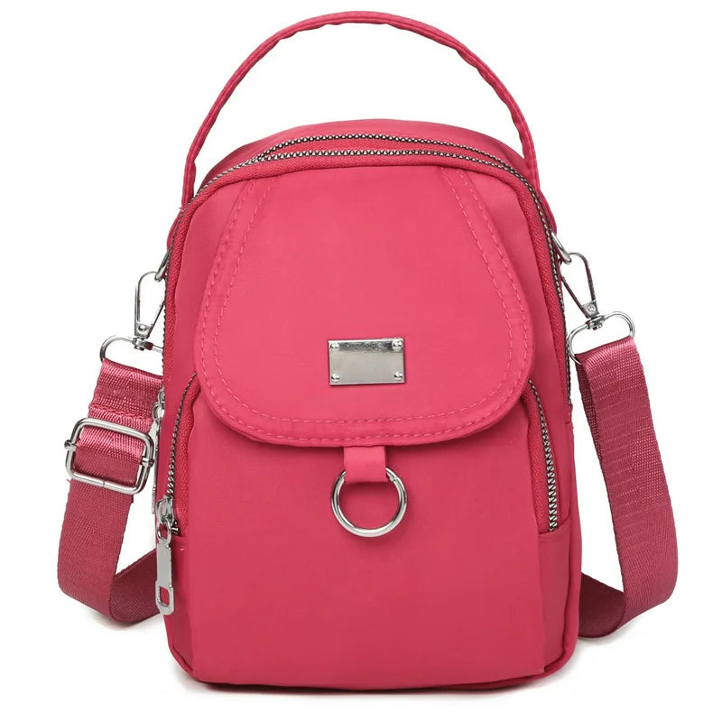 Crossbody Shoulder Bag – Compact Unisex Everyday Purse with Phone Pocket