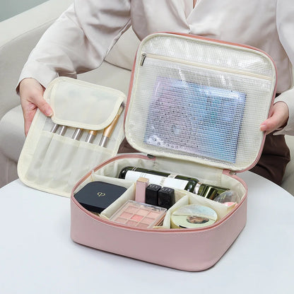 Cosmetics Partition Storage Portable Large Capacity Cosmetic Bag Travel Special Wash