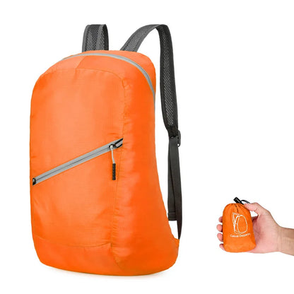 Outdoor Foldable Ultra-Light Portable Double-Shoulder Travel Backpack