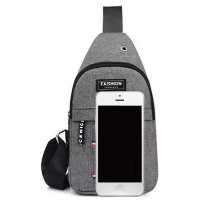 Men's Chest Bag Sling – Crossbody Shoulder Pack for Outdoor Sports