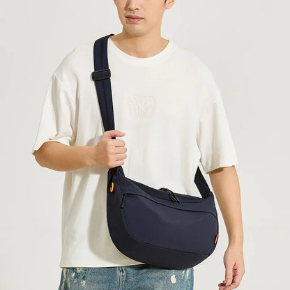 Waterproof Nylon Fabric Simple Dumpling Bag Lightweight Crossbody Bag Casual Large-Capacity