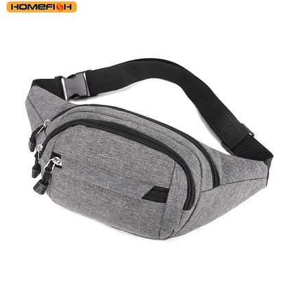 Mobile Waist Bag Both Men Women Multifunctional Large Capacity Anti Splash Business Wear Resistant
