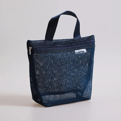Homefish Mesh Makeup Toiletry Storage Bags Handbags Portable Travel Washing Body Shower Tools