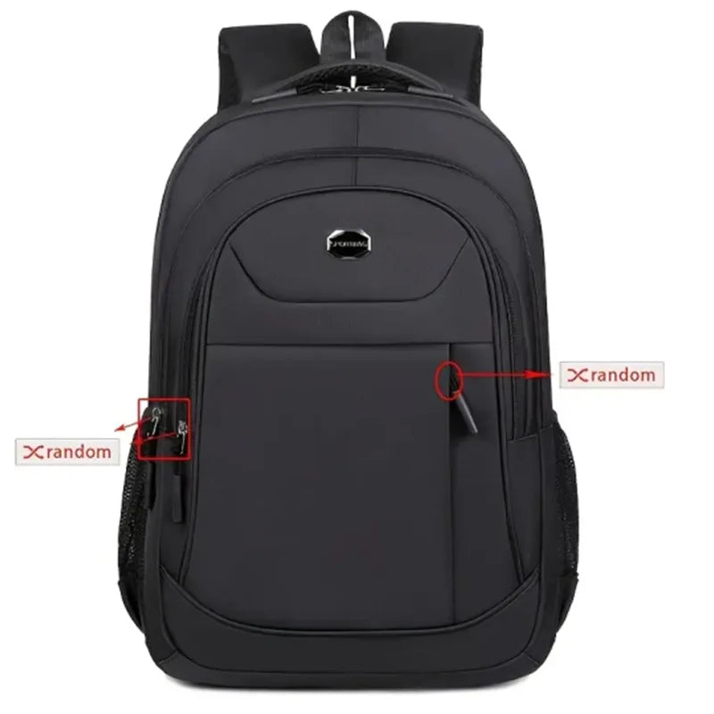 Homefish Men S Backpack Oxford Waterproof Business Computer Bag Leisure Travel School Student