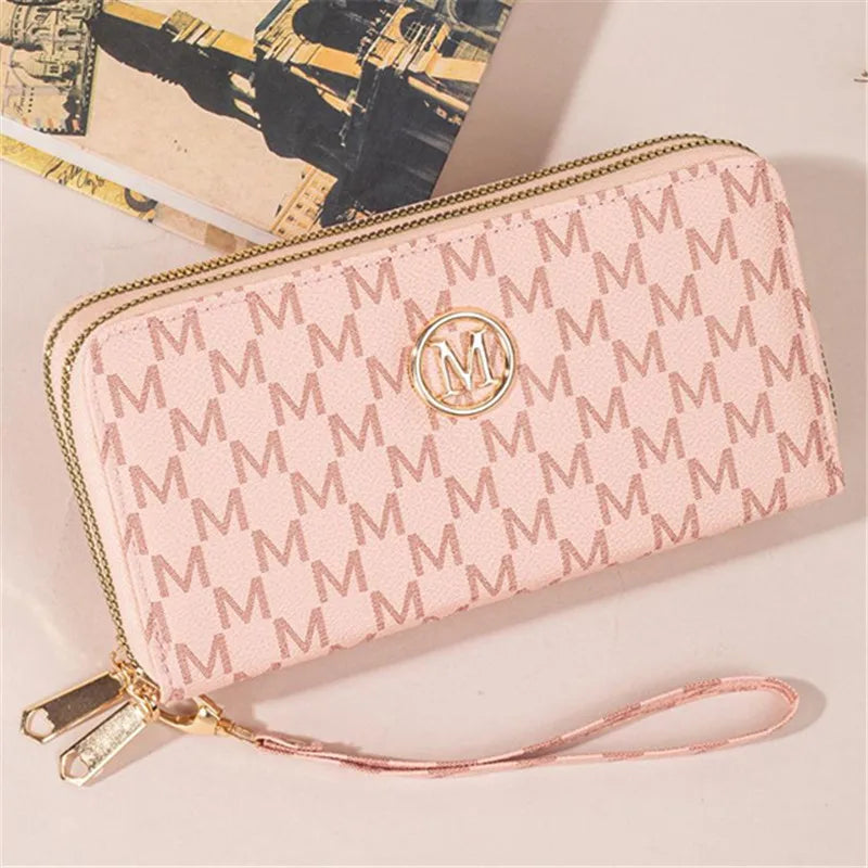 Multi Card Slot Long Purse Women Daily Use Mobile Phone Clutch Bag