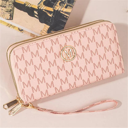 Multi Card Slot Long Purse Women Daily Use Mobile Phone Clutch Bag