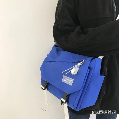Large Capacity Waterproof Crossbody Bag for Women & School