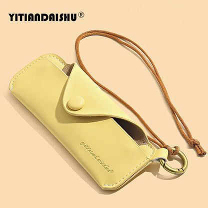 Portable Glasses Crossbody Bag Sunglasses Box Protect Both Men Women Hanging Their Necks