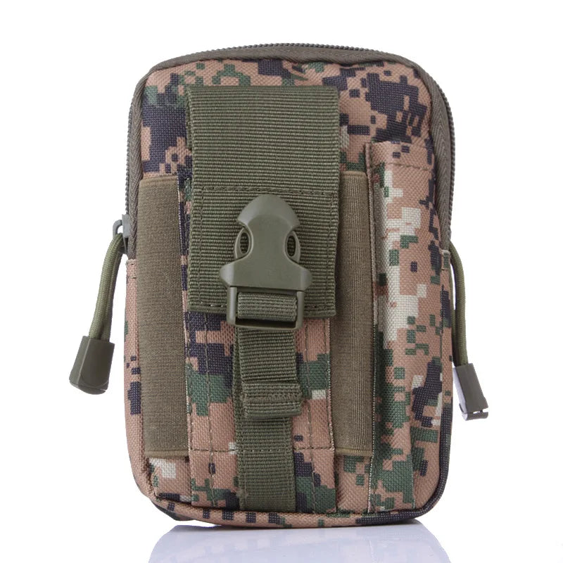 Camouflage Cycling Motorcycle Portable Multi-Functional Leg-Binding Bag Sports Loose Change Key Bag