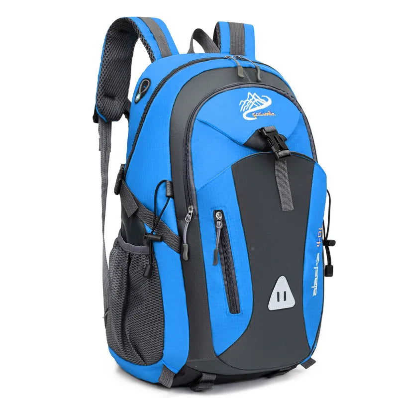 Homefish Outdoor Hiking Bag Men Women High-Capacity Travel Backpacks Camping Waterproof Sports