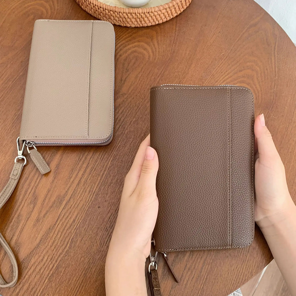 Large-Capacity Zipper Organ Wallet Long Air Ticket