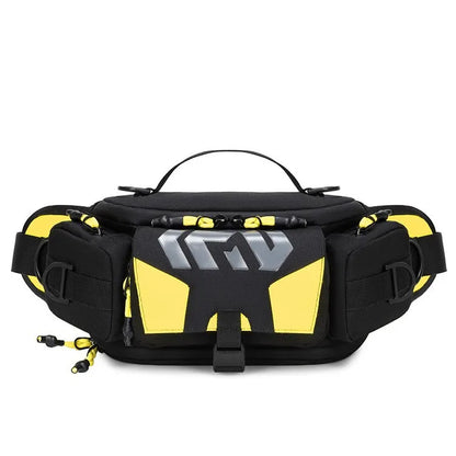Men S Cycling Waist Bag Multi-Functional Casual Tool Crossbody Mountaineering Hiking Tactical Chest