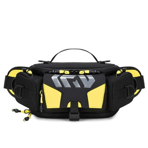Men S Cycling Waist Bag Multi-Functional Casual Tool Crossbody Mountaineering Hiking Tactical Chest