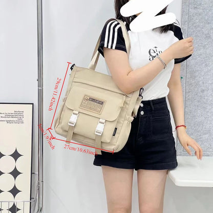 Harajuku Academy Style Women S Japanese Casual Campus Large Capacity Single Shoulder Bag Student