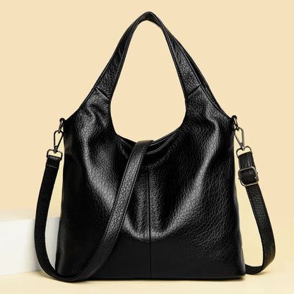 Women S Tote Bag Casual Single-Shoulder Large Capacity Commuter Underarm Bag Crossbody Bag