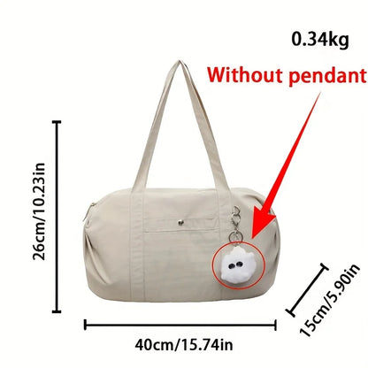Women S Large Capacity Nylon Travel Duffle Bag Lightweight Waterproof Weekender Tote Gym Sports