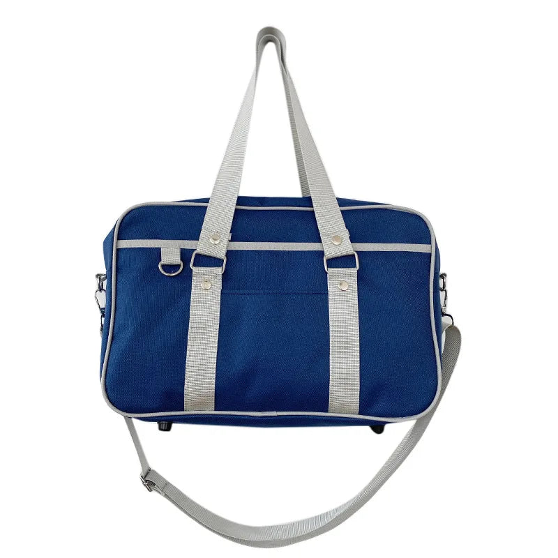Japanese Schoolbag Women Handbag Shoulder Book Bag Jk Uniform Laptop Commuter Briefcase Comic Girl