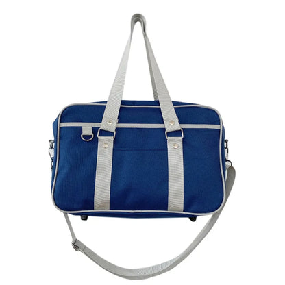 Japanese Schoolbag Women Handbag Shoulder Book Bag Jk Uniform Laptop Commuter Briefcase Comic Girl