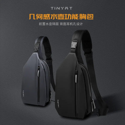 Men S Multi-Function Cross-Body Large Capacity Waterproof Mobile Phone Storage Boys Sports Leisure