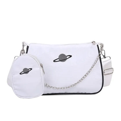 Popular Versatile Diagonal Cross Bag Chain Bar Underarm Arm Shoulder Bag