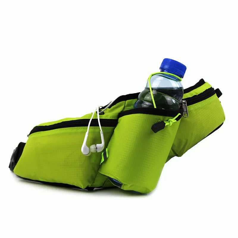 Waterproof Nylon Waist Bag Multi-Function Running Kettle Marathon 6 5 Inch Mobile Phone Fitness