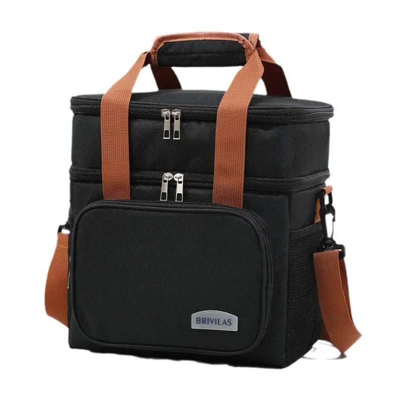 Insulated Lunch Bag – Large Cooler Tote with Shoulder Strap