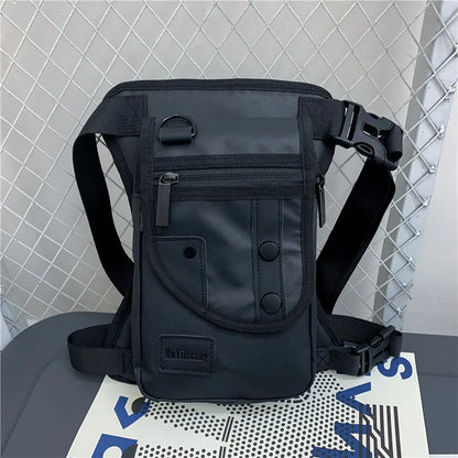 Travel Waist Leg Bag Motorcycle Riding Tactics Multi-Functional Trendy Man Bag Lure Fishing Gear