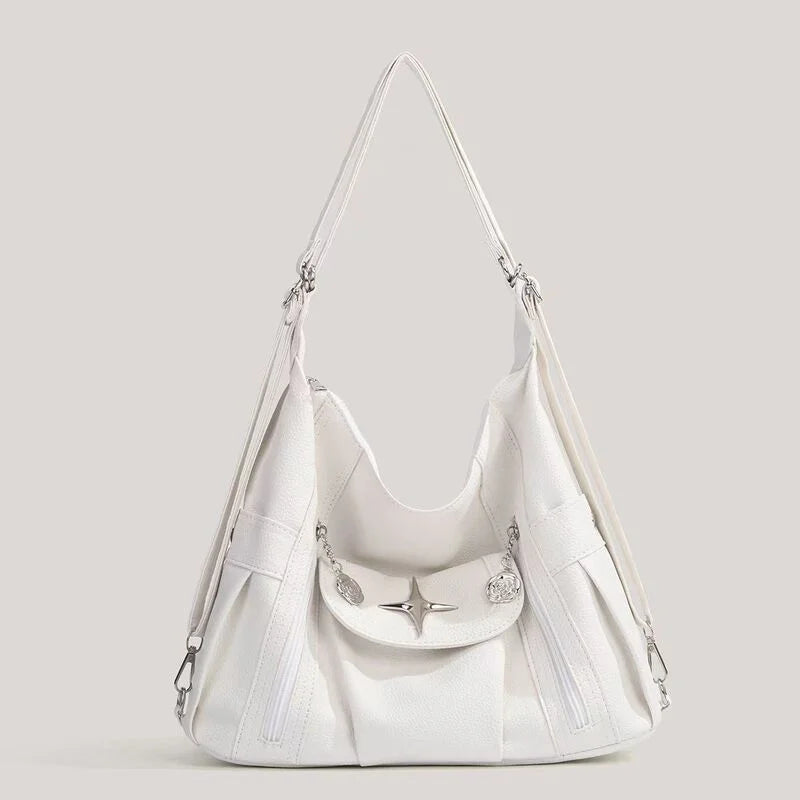 Y2K Star Tote Bag – Large Capacity Shoulder & Crossbody Bag