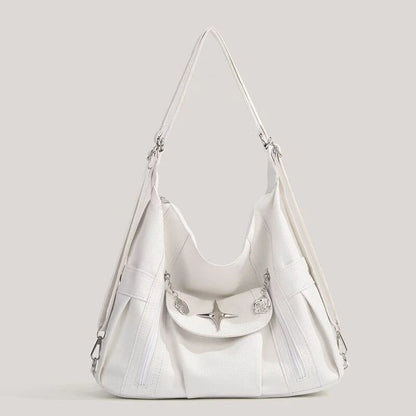 Y2K Star Tote Bag – Large Capacity Shoulder & Crossbody Bag