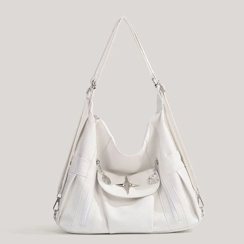 Y2K Star Tote Bag – Large Capacity Shoulder & Crossbody Bag