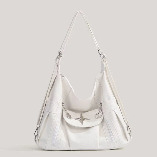 Y2K Star Tote Bag – Large Capacity Shoulder & Crossbody Bag