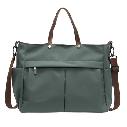 Nylon Tote Bag – Women's Large Shoulder Bag for Work & Daily Use