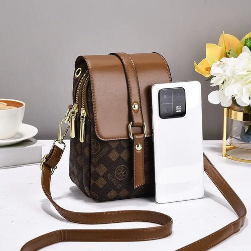 Multi Layer Practical Small Versatile Large Capacity Bag Women Lightweight Single Shoulder Chic