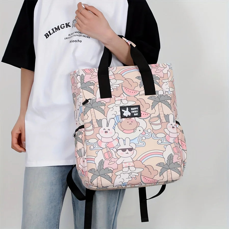 15.6" Laptop Tote Bag – Multifunctional Business & Travel Backpack