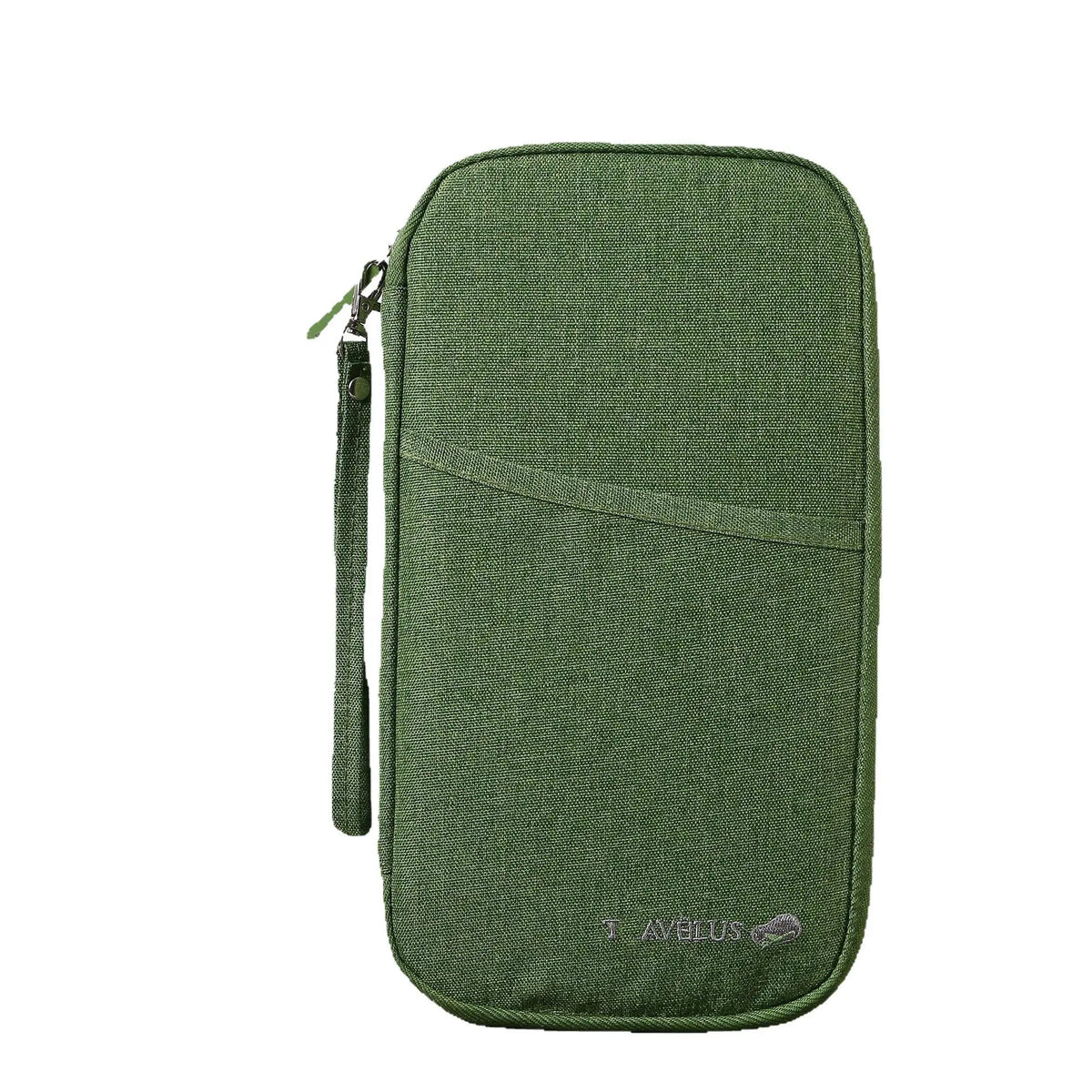 Wear-Resistant Oxford Cloth Travel Passport Bag Multi-Function Card Portable Storage Large Capacity