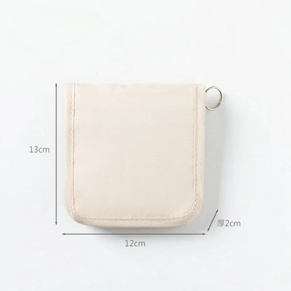 Mini Medical Pouch Small Cosmetic Bag Travel Sanitary Napkins Organizer Makeup Coin Purse Lipstick