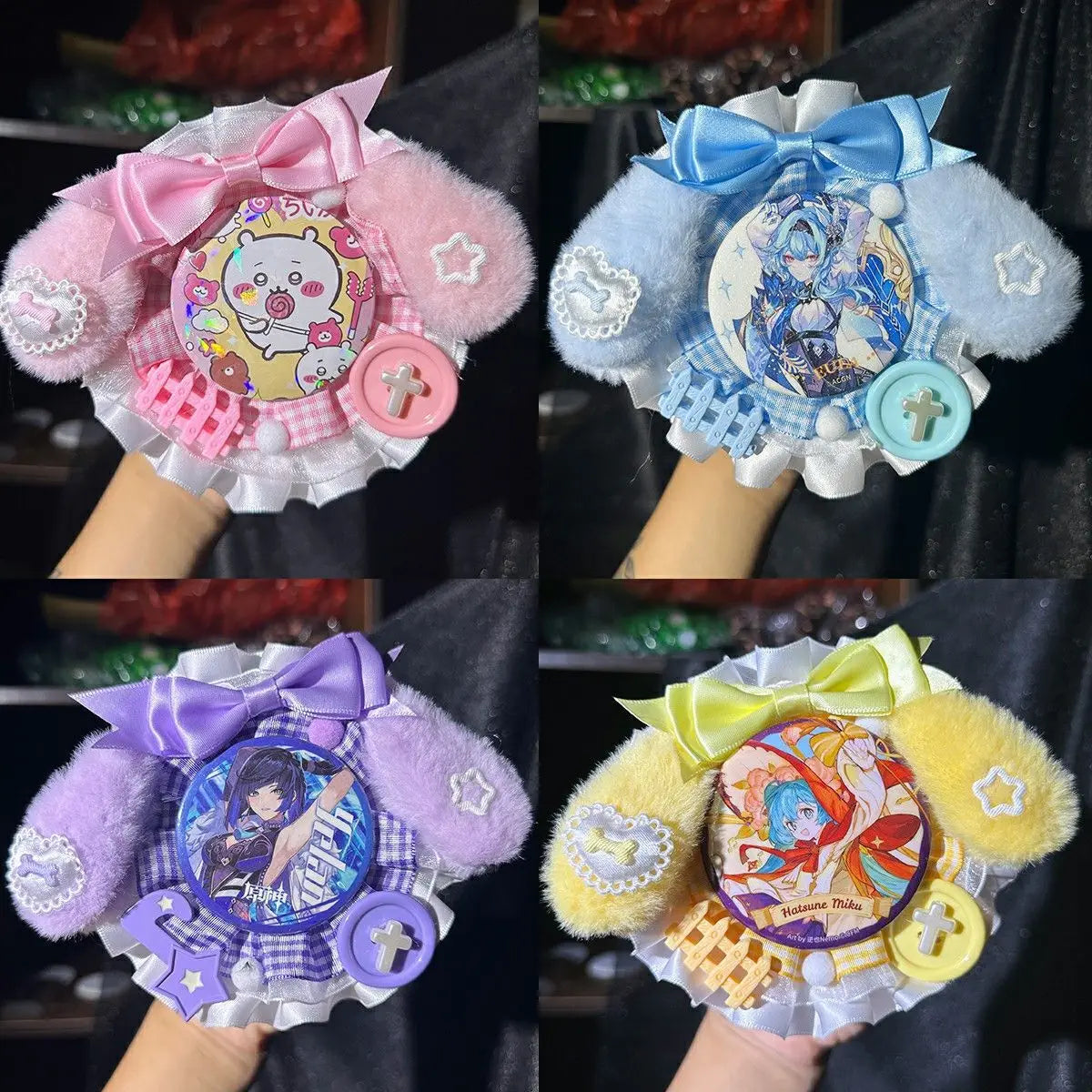 Ita Bag Badge Holder – Handmade Dog Ear Pin Display Accessory