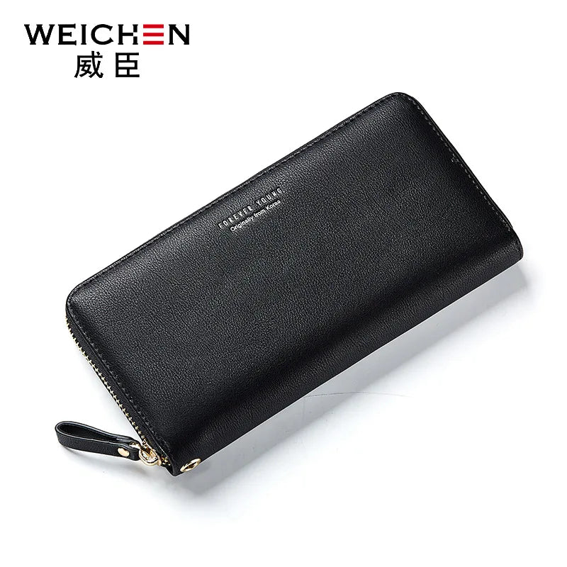 Ladies Purse Long Large Capacity Zipper Mobile Phone Storage Handbag Wallet