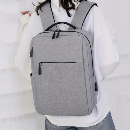 Large Capacity Travel Backpack School Bag with Zipper Closure