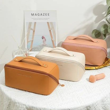 Homefish Organizer Female Toiletry Kit Bag Makeup Case Storage Pouch Luxury Lady Box Cosmetic Bag