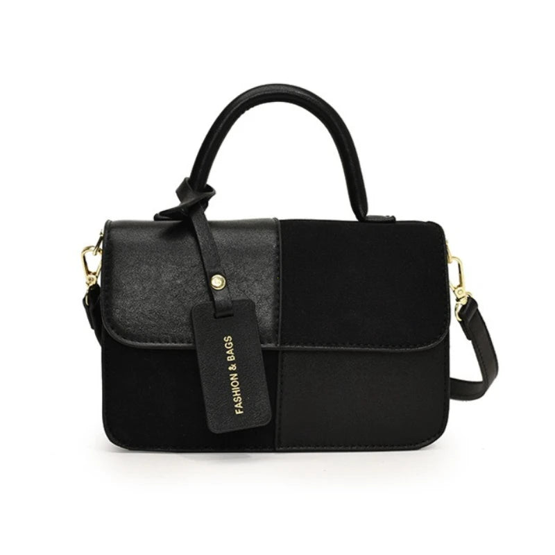 Retro Crossbody Bag Women Sle Small Square Handbag Faionable Casual Single Oulder Soft Surface Pu
