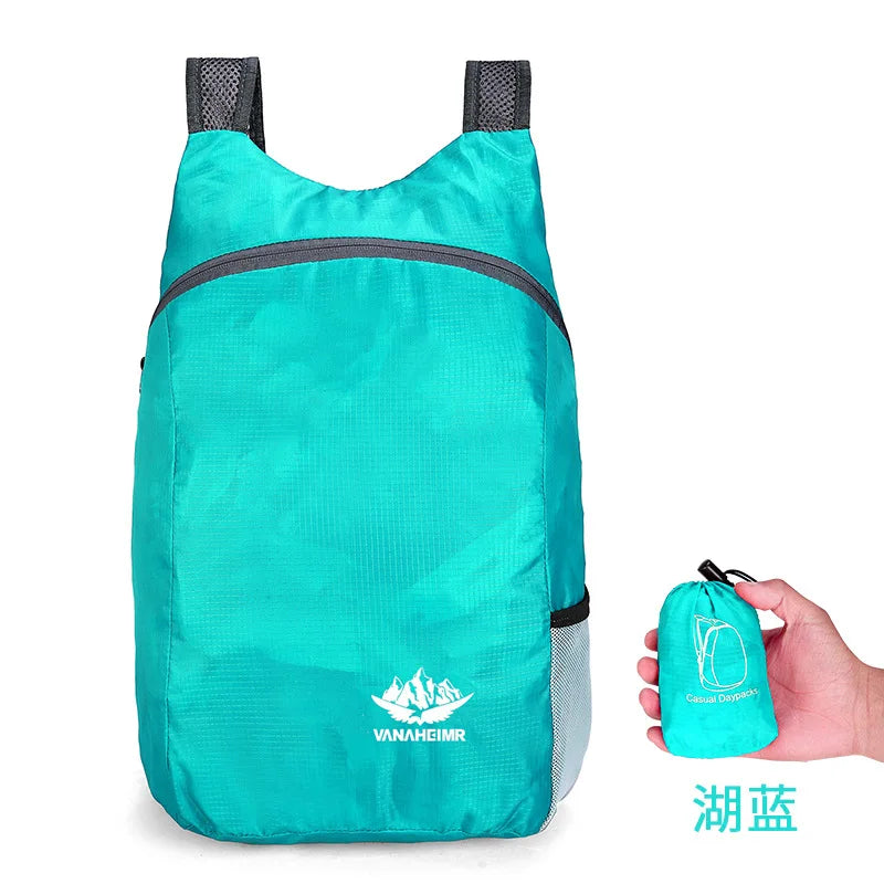 Ultra-Light Portable Travel Waterproof Folding Storage Backpack - Waterproof