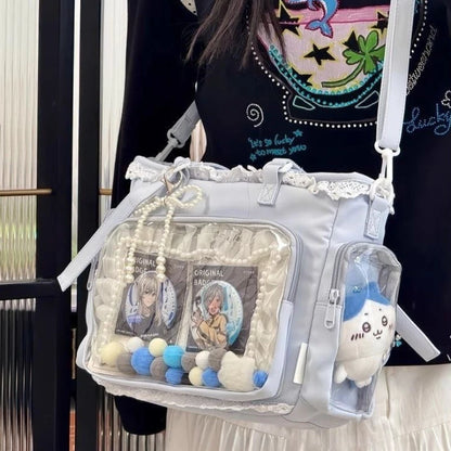 Ballet Girl Has Large Appetite Itabag Japanese 2d Single Shoulder Cross Body Goods Bag Gift Friends