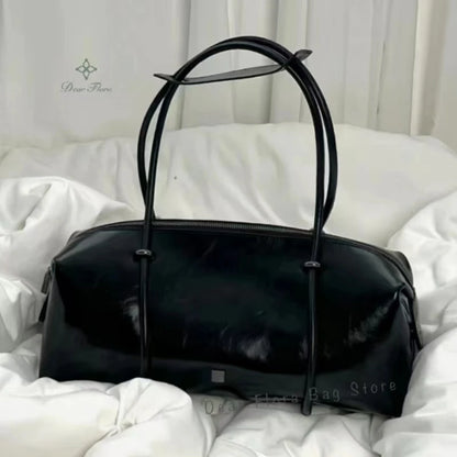 Boston Pillow Shoulder Bag – Large Capacity Y2K Handbag